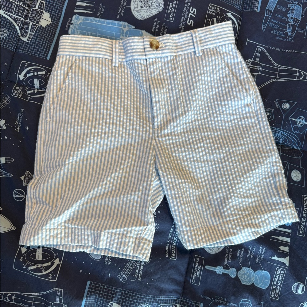 Vineyard Vines Boys Seersucker Shorts | Size 6